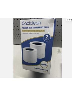 Cobiclean Premium HEPA Replacement Air Purifier Filter for LEVOIT 2 pack
